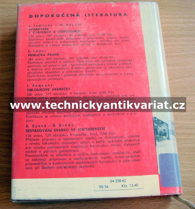 Kapilární pájení - Slánský, Wollmann (1962)
