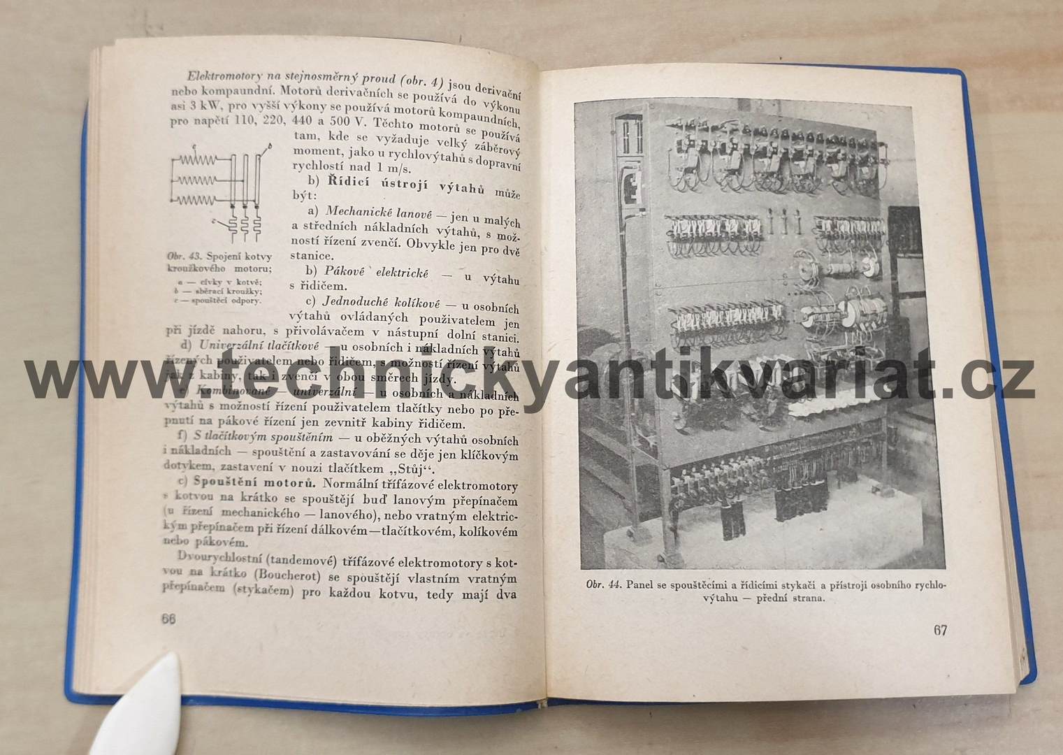Údržba a opravy výtahů - Josef Vosáhlo (1962)