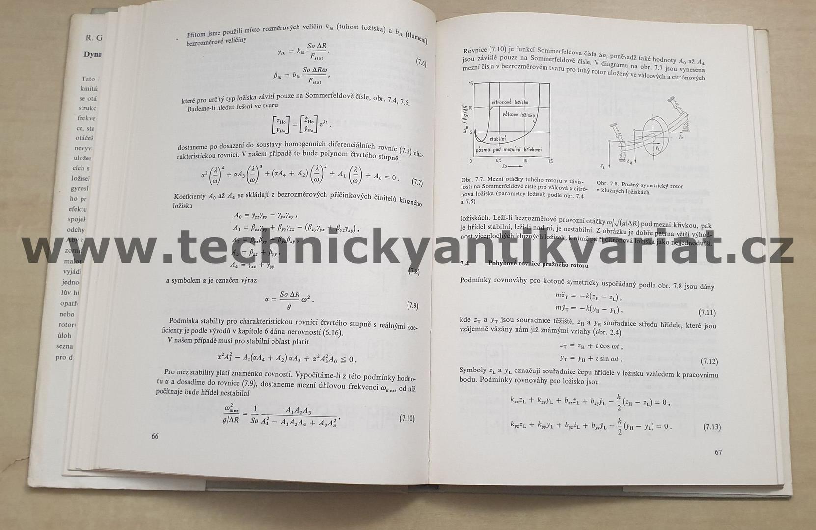 Dynamika rotorů - Gasch, Pfutzner (1980)