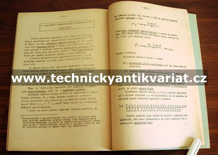 Optika leteckých zaměřovačů