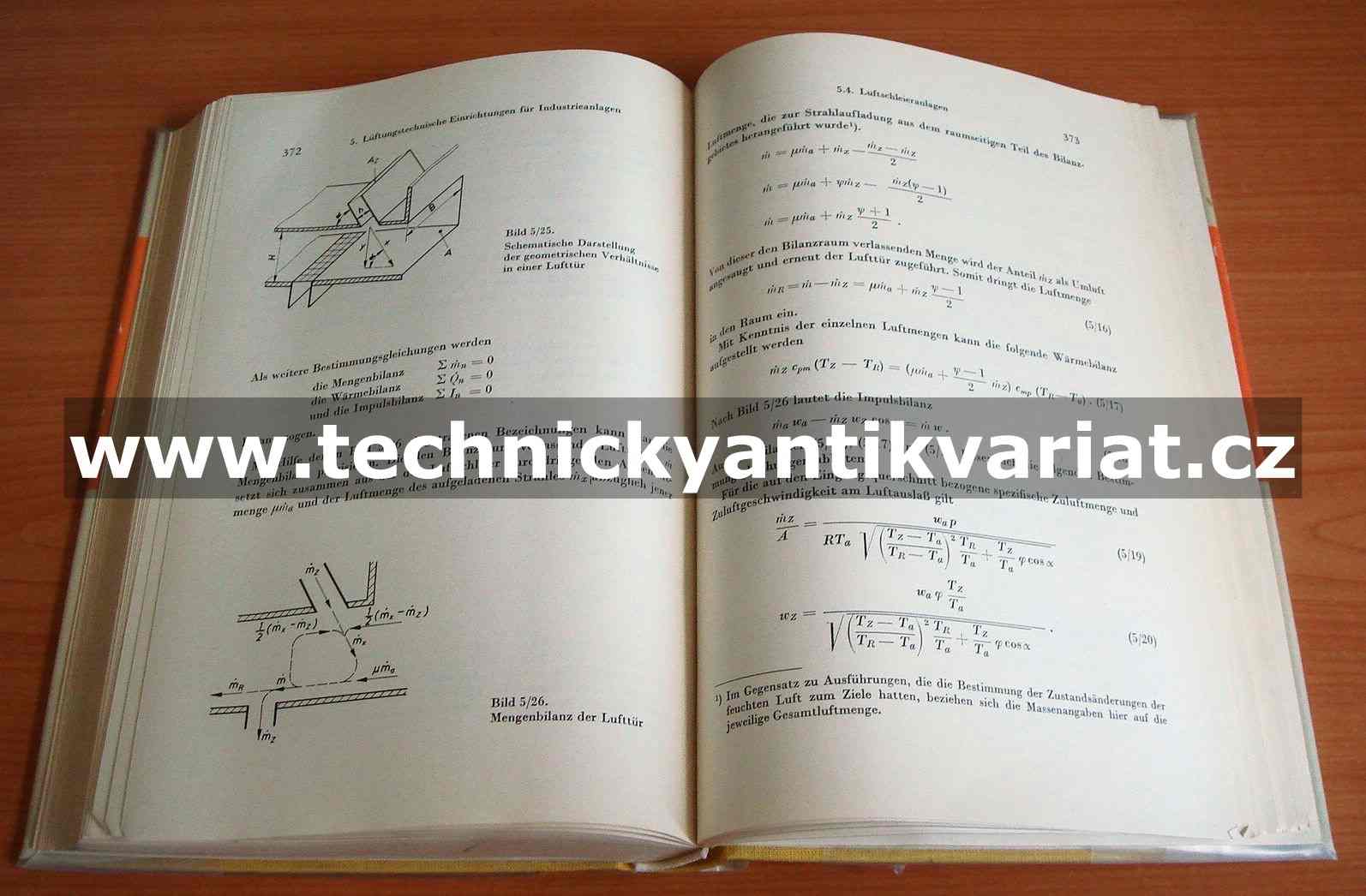 Lehrbuch der Heizungs, Lüftungs und Klimatechnik II.