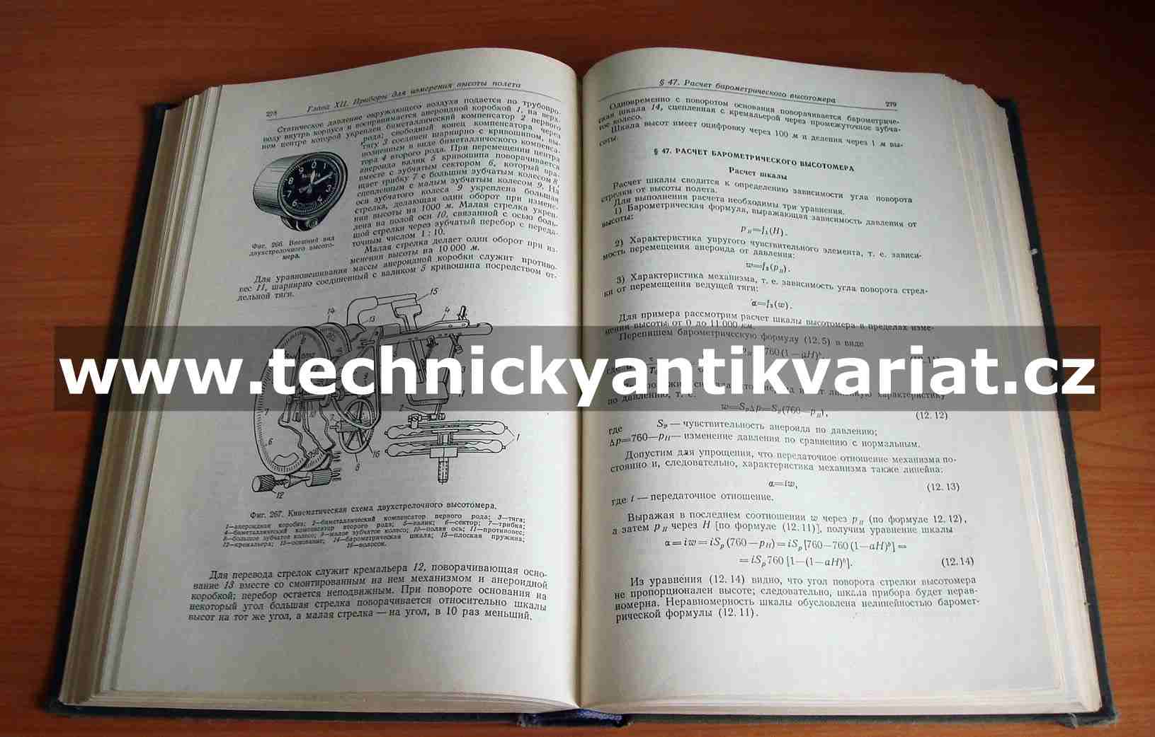 Výpočet a konstrukce aviatických přístrojů