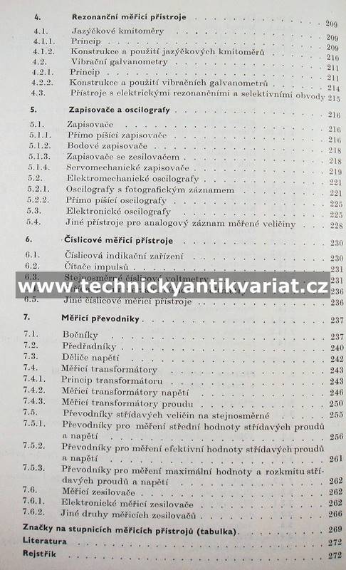 Elektrické měření I. elektrické měřící přístroje - Dufek, Fajt (1974)