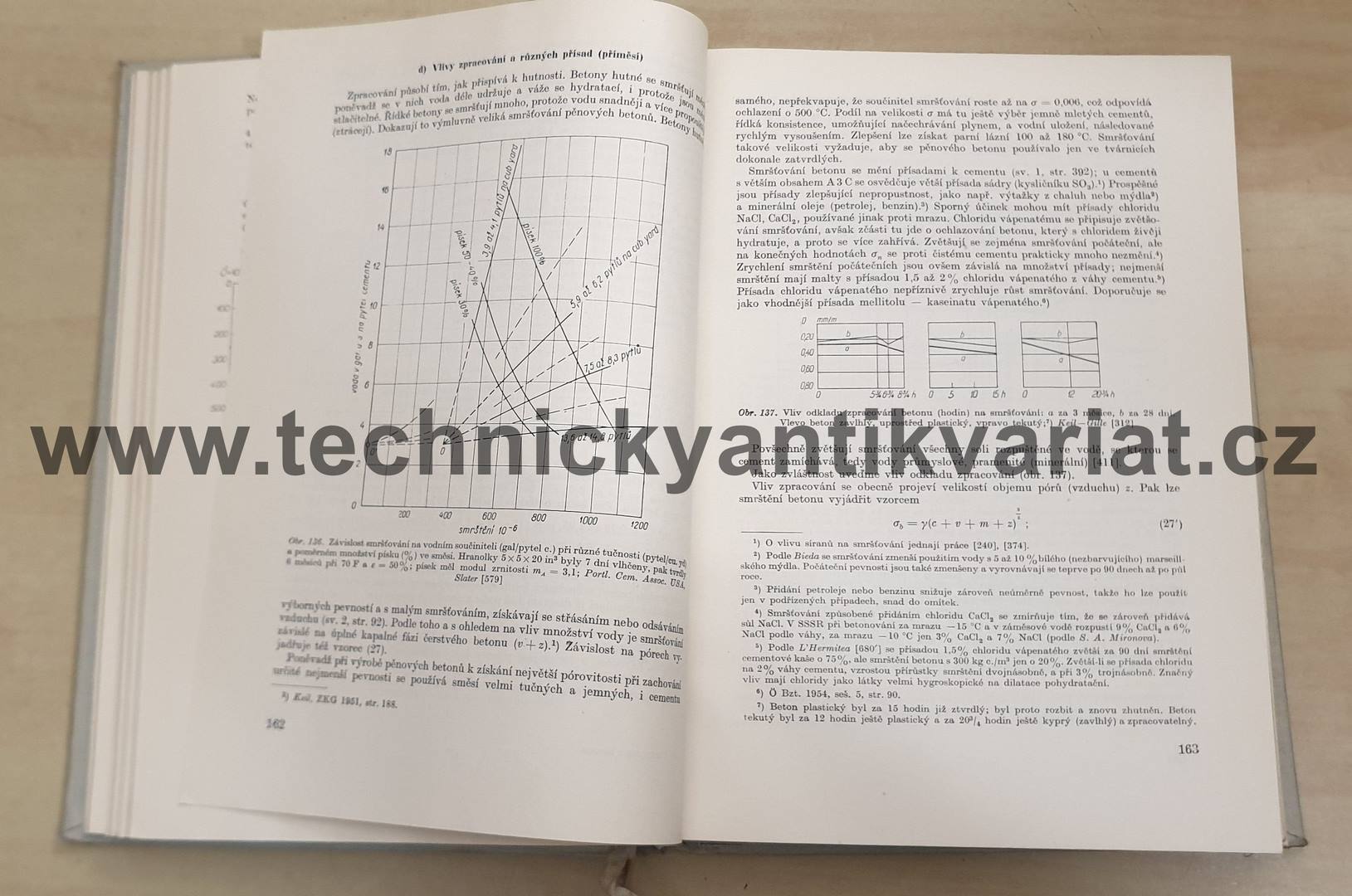 Technologie betonu V. vodotěsnost - S. Běchyně (1961)