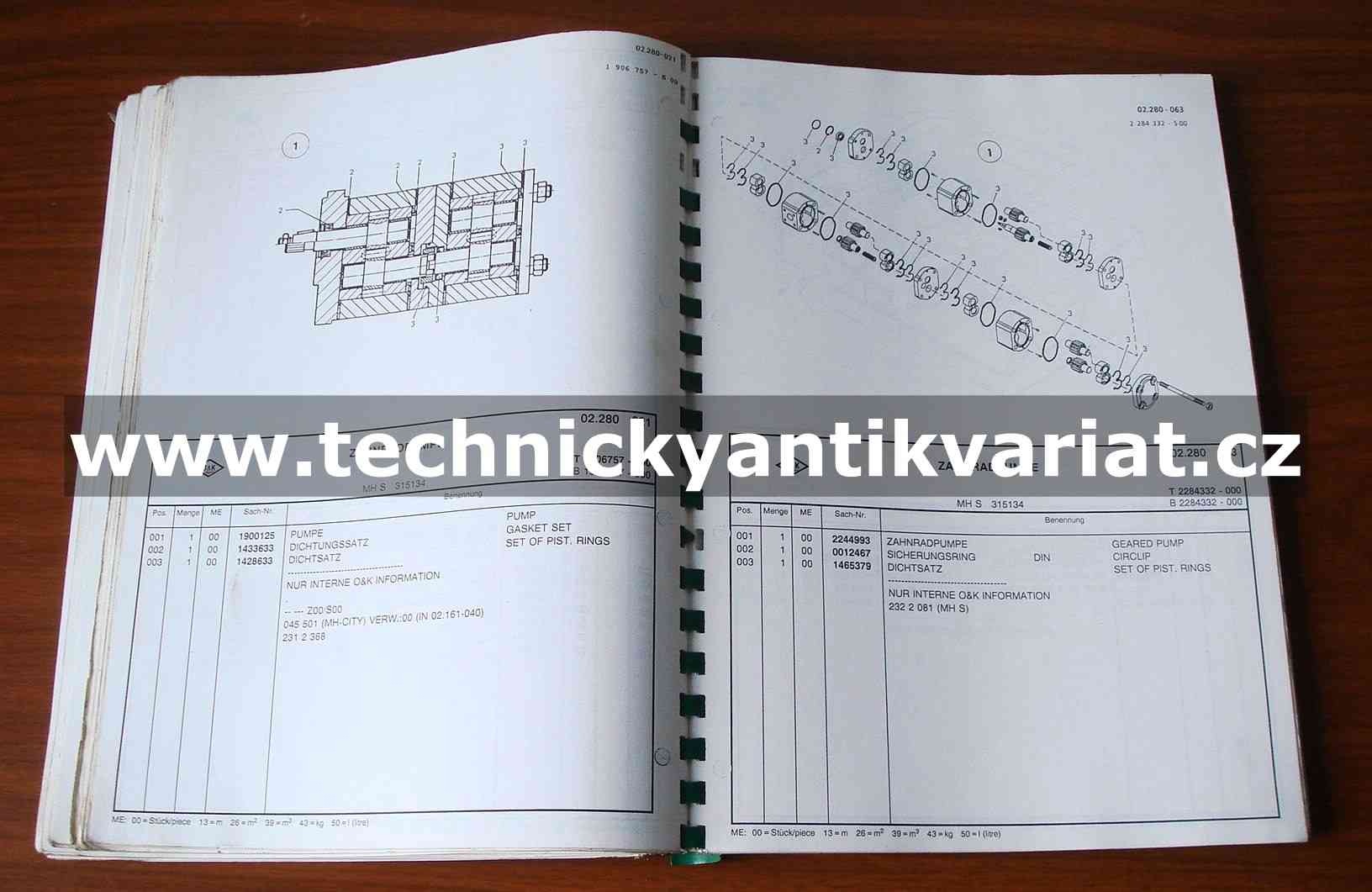 Dvoucestné rýpadlo MH S