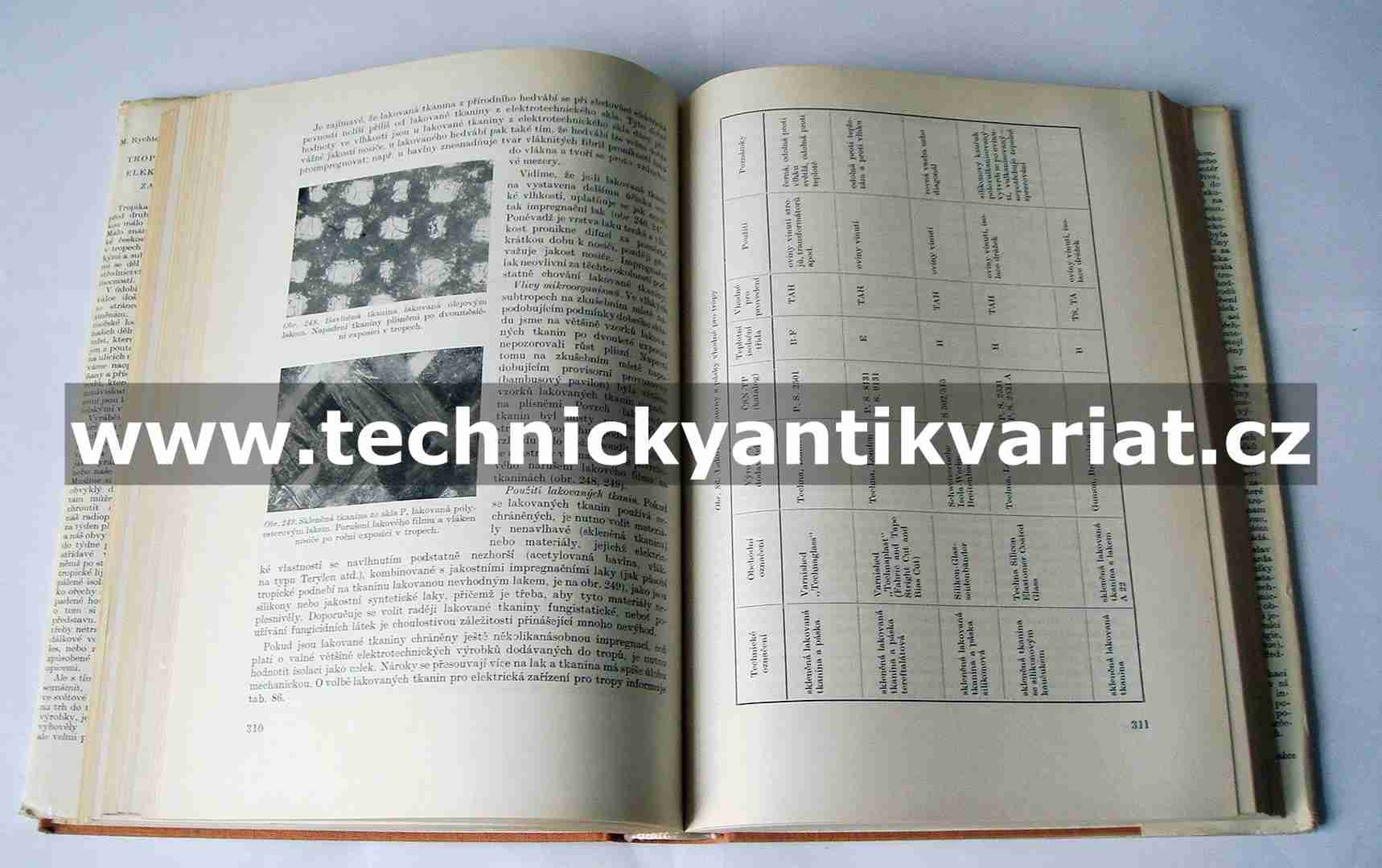 Tropikalizace elektrických zařízení - Rychtera, Bartáková (1960)