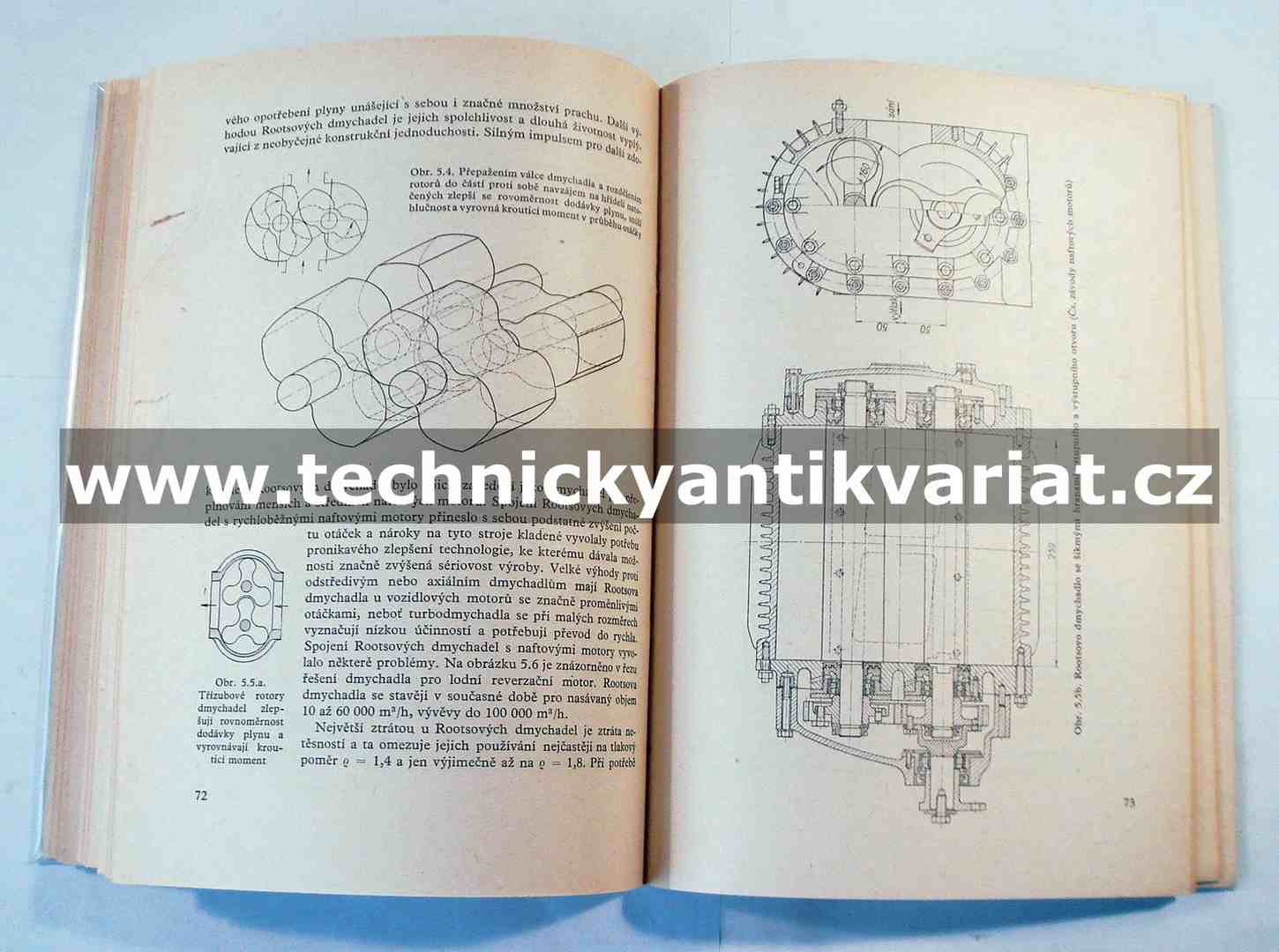 Rotační kompresory a vývěvy