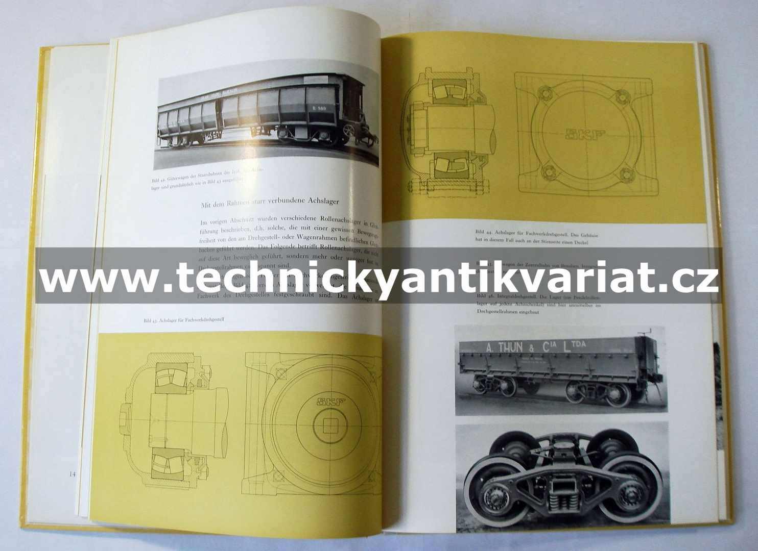 SKF rollenachslagen für eisenbahnfahrzeuge