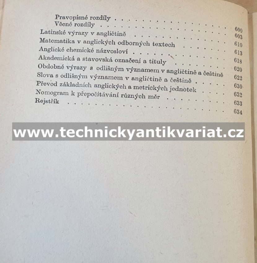 Angličtina pro elektrotechniky - Havlíček, Wankle (1962)