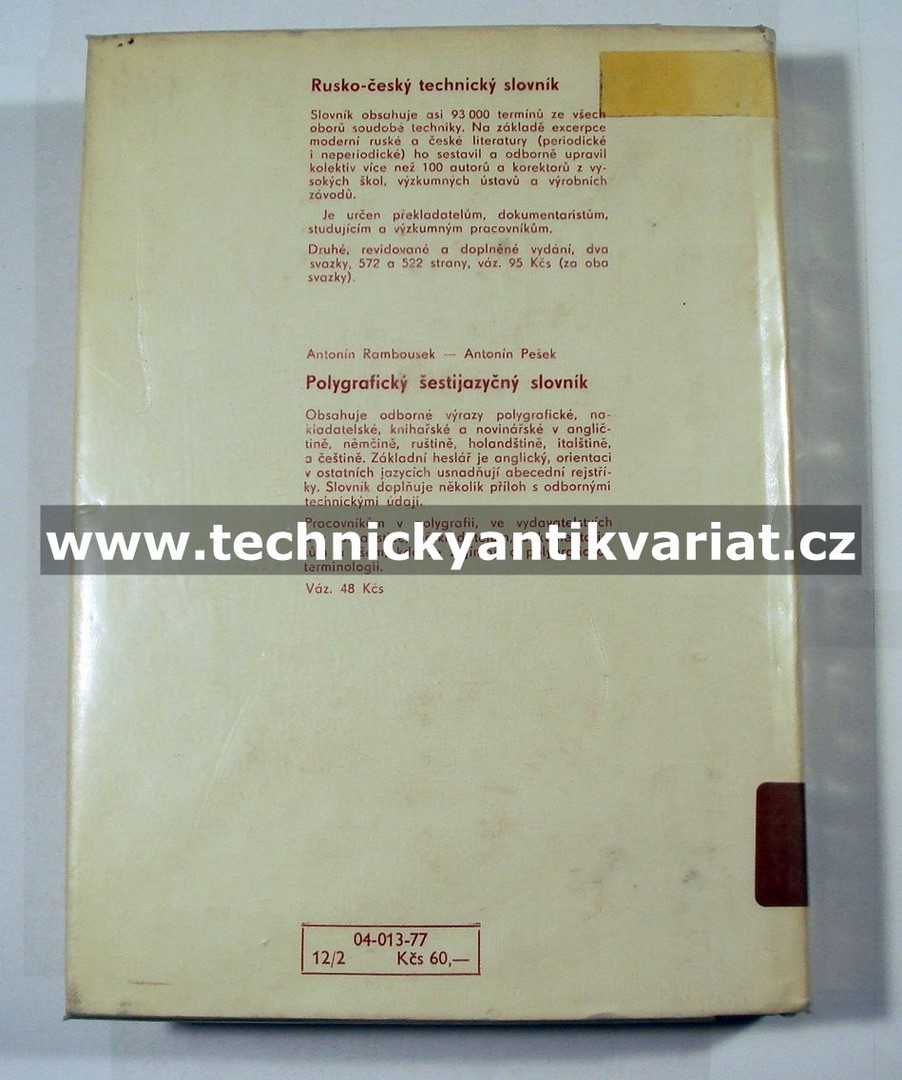 Česko-ruský chemický slovník
