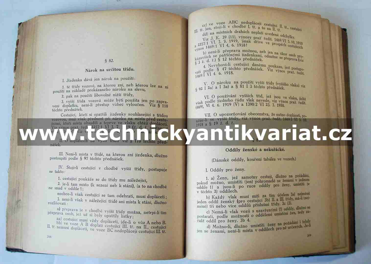 Soustavný přehled předpisů o železniční přepravě po Čs. státních drahách I.díl