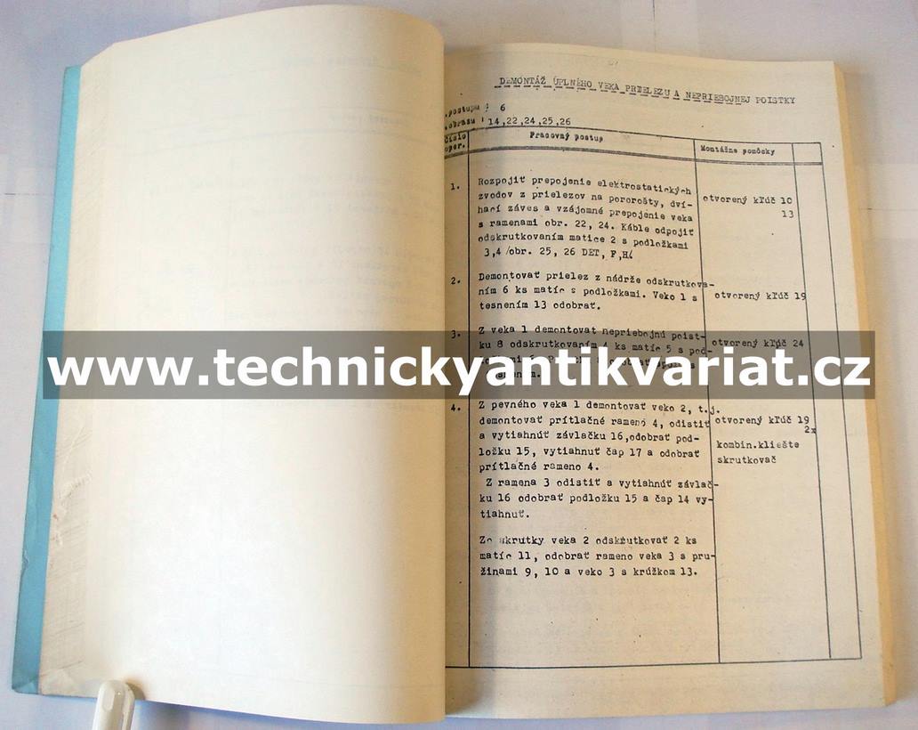 Tatra 815 CAS 16T - Dílenská příručka (1984) POUZE TEXTOVÁ ČÁST!
