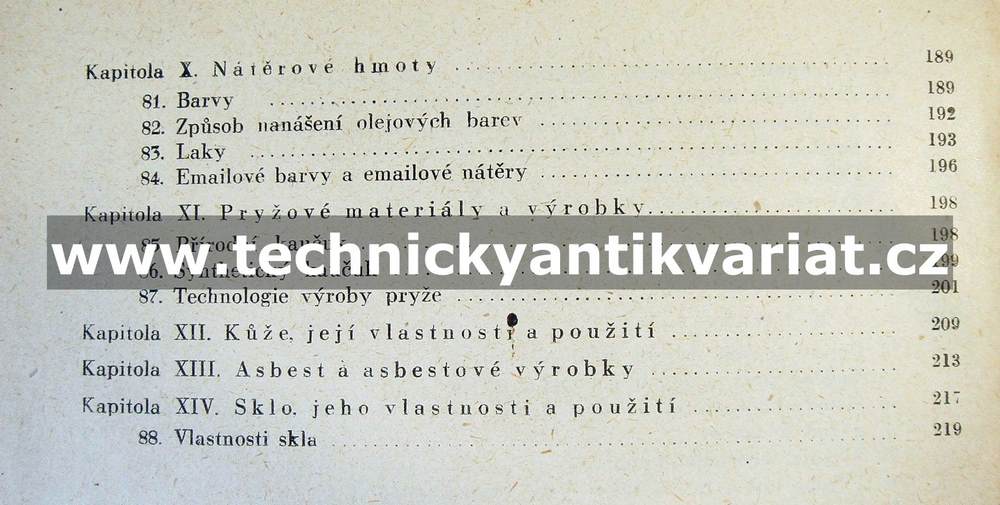 Technologie kovů I. - nauka o materiálu (1955)
