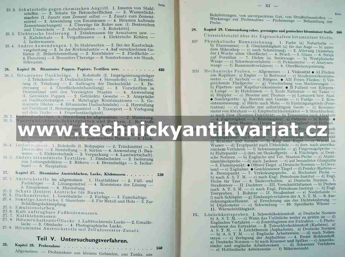 Asphalte und verwandte stoffe