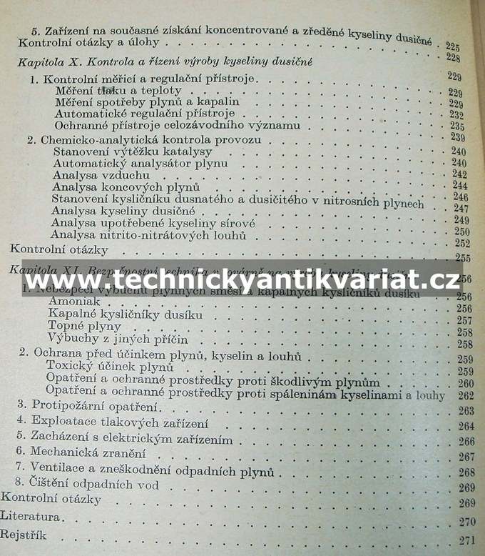 Výroba kyseliny dusičné