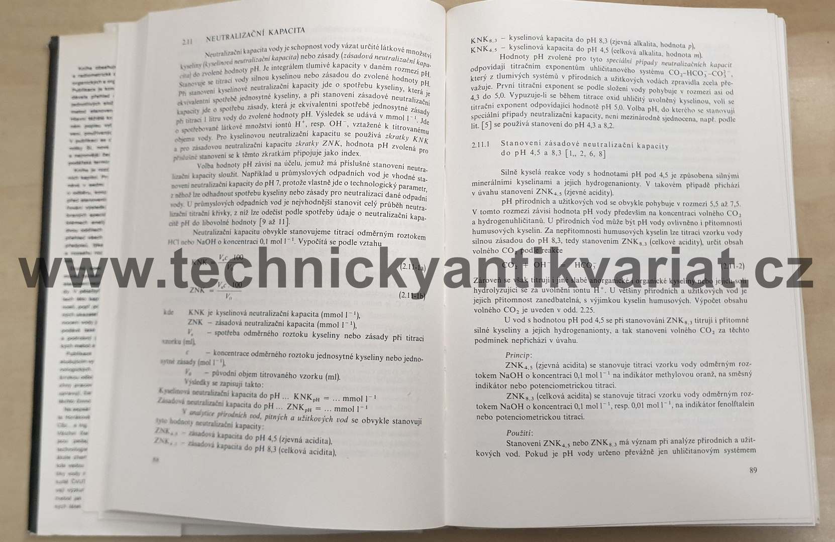 Chemické a fyzikální metody analýzy vod - Horáková, Lischke, Grunwald (1986)