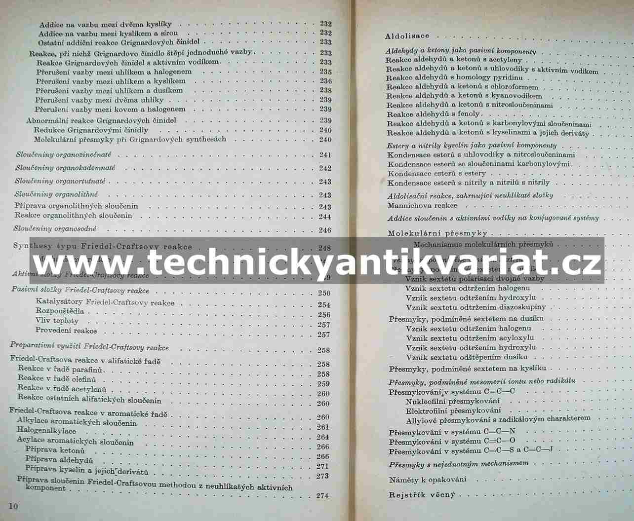 Methody preparativní organické chemie