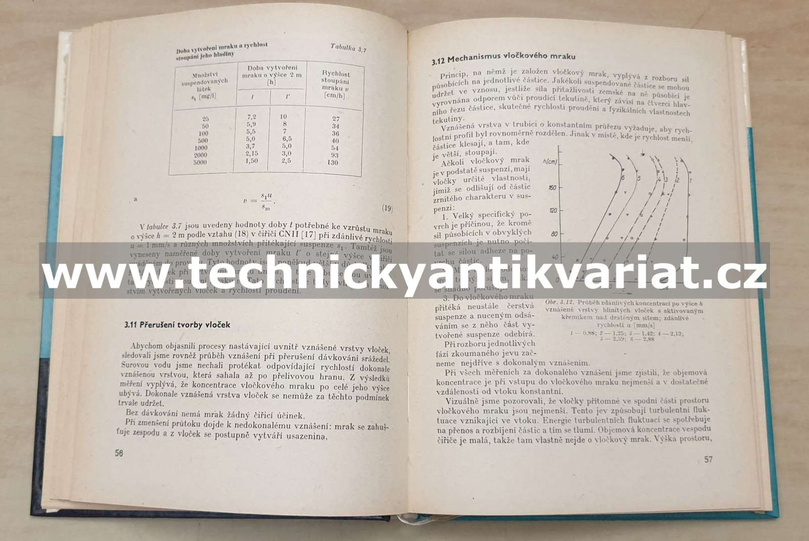 Úprava vody vločkovým mrakem - Tesařík, Mičán (1964)