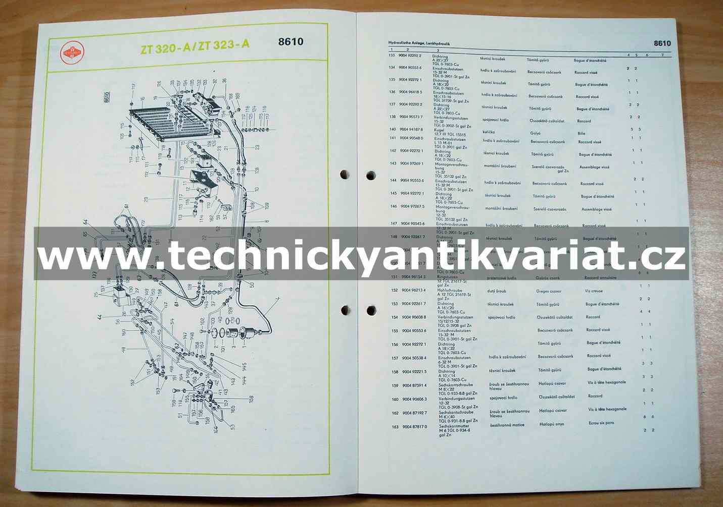 Fortschritt ZT320-A, ZT323-A KONTROLA