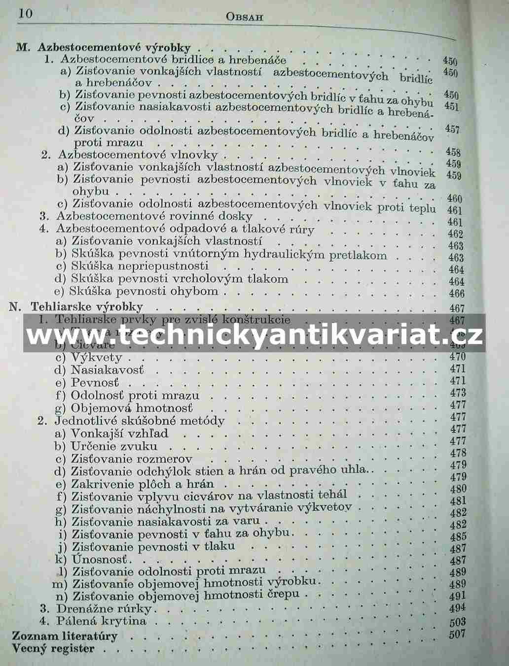 Skúšky stavebných látok a dielcov