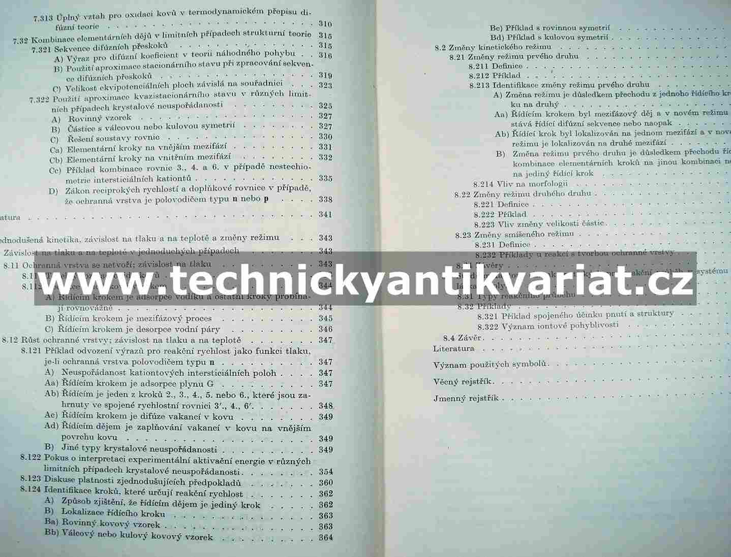 Kinetika heterogenních reakcí v soustavách tuhá látka-plyn