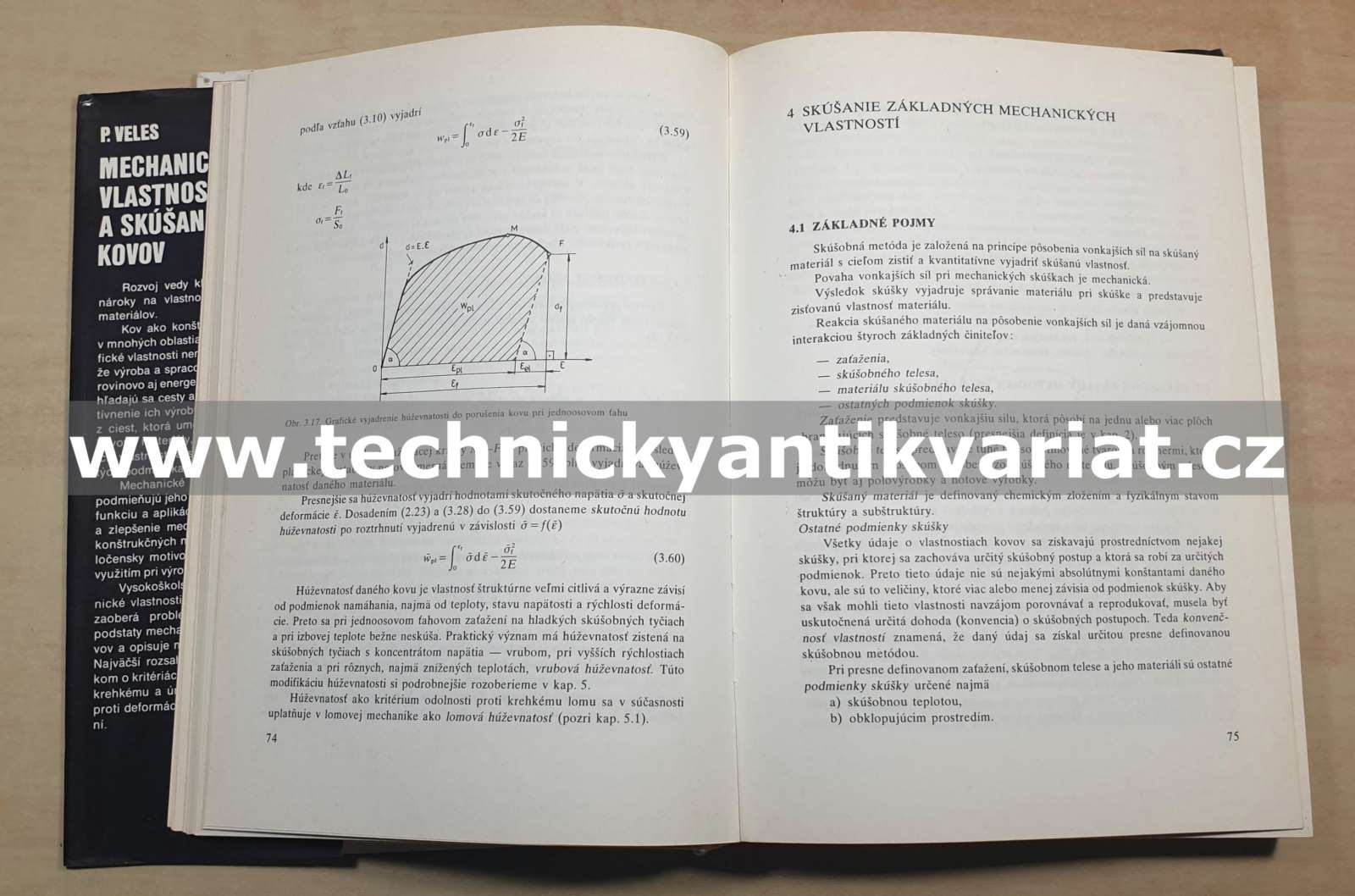 Mechanické vlastnosti a skúšanie kovov - Povol Veles (1985