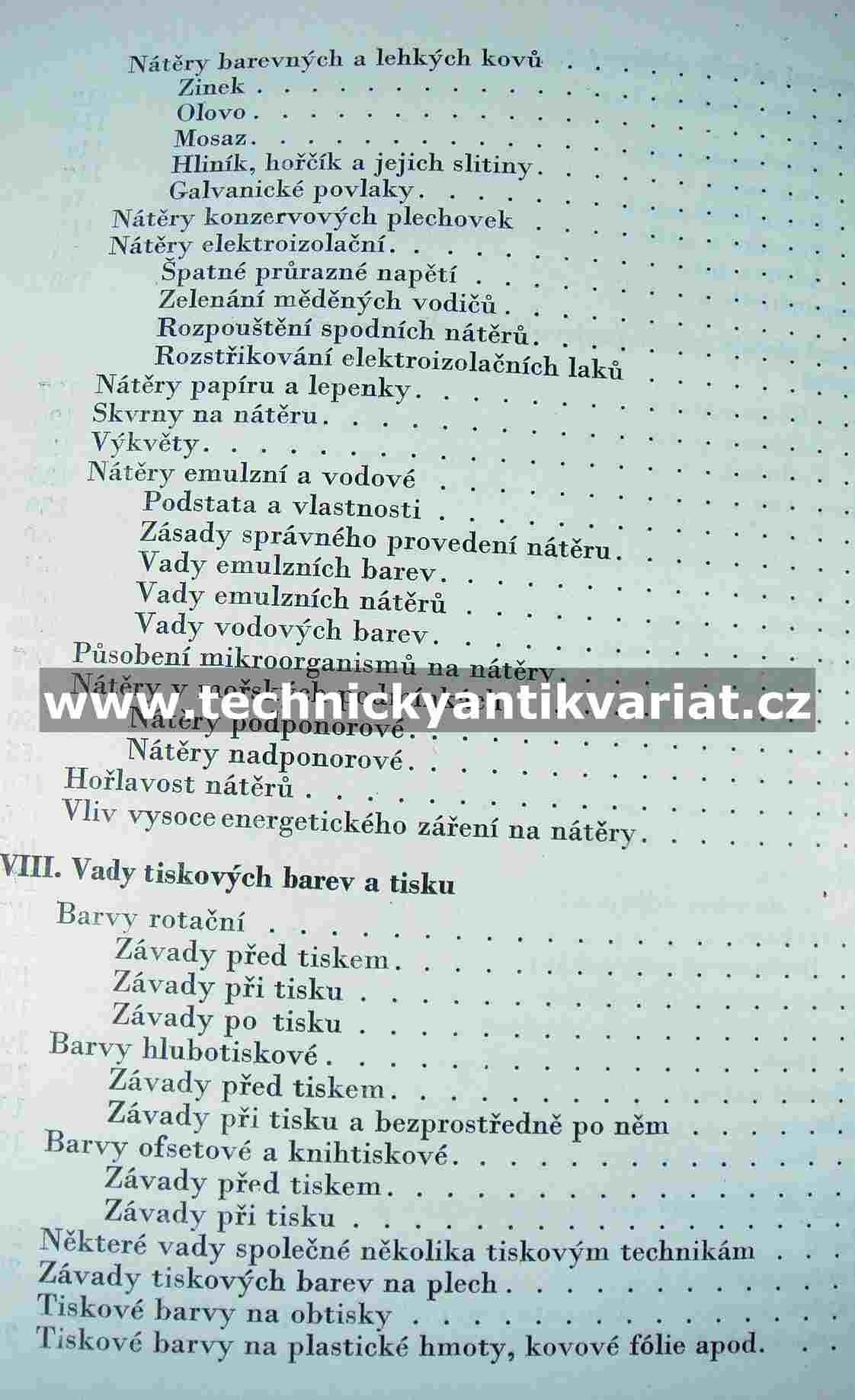 Vady nátěrových hmot a tiskových barev