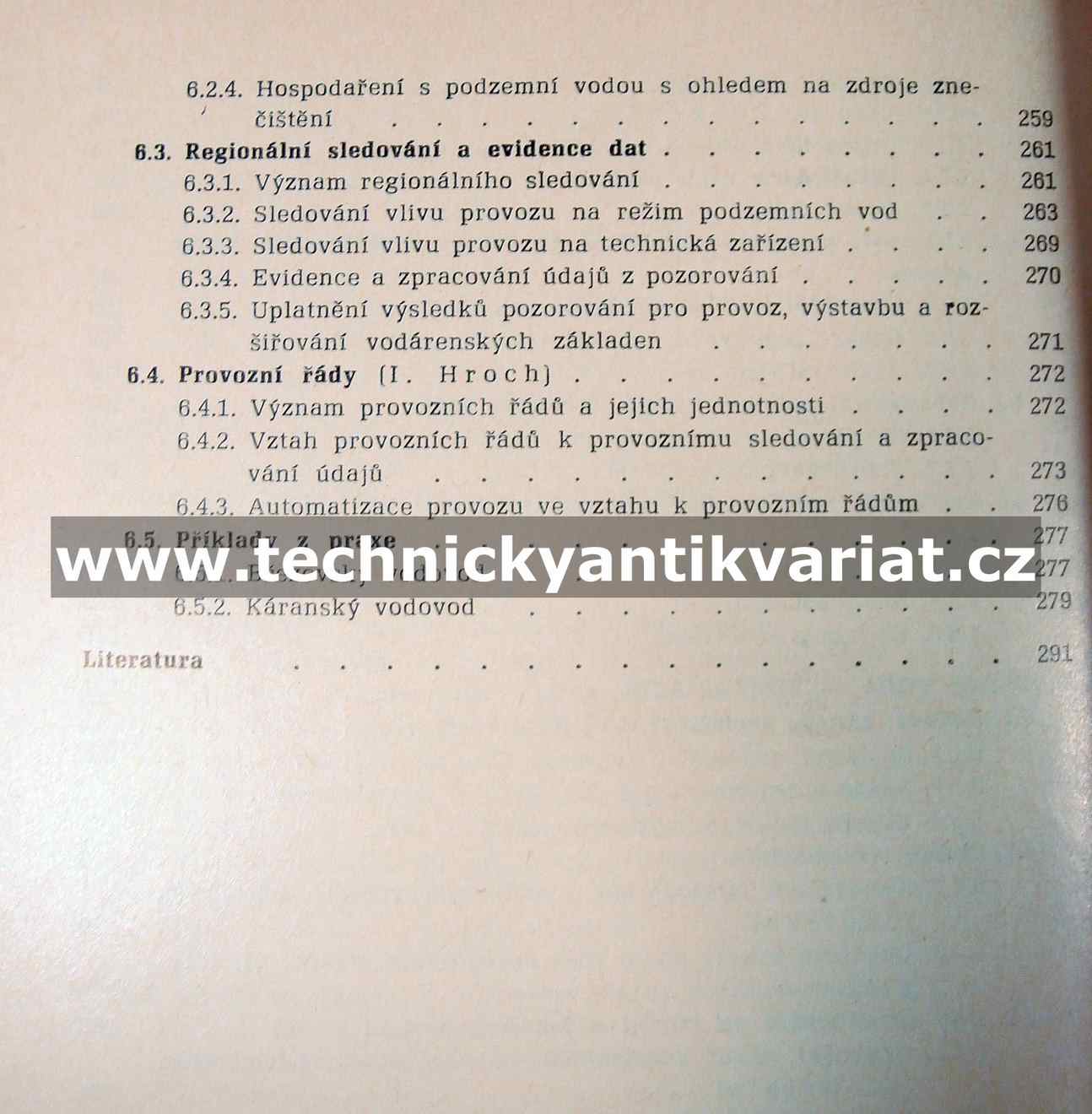 Využití a ochrana podzemních vod