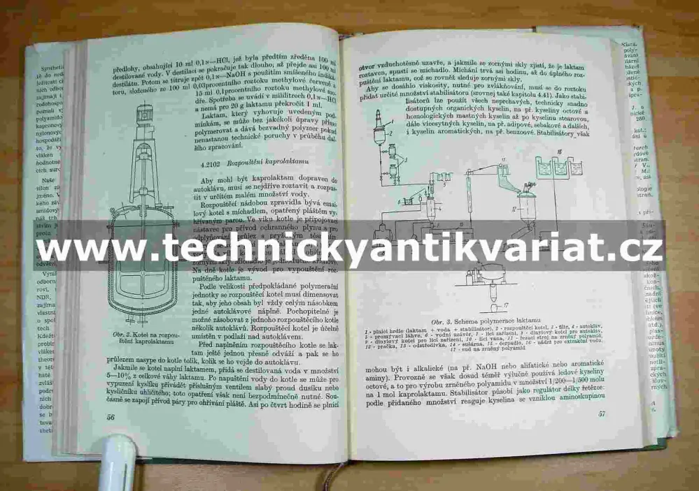 Syntetická vlákna z polyamidů - H. Klare (1957)