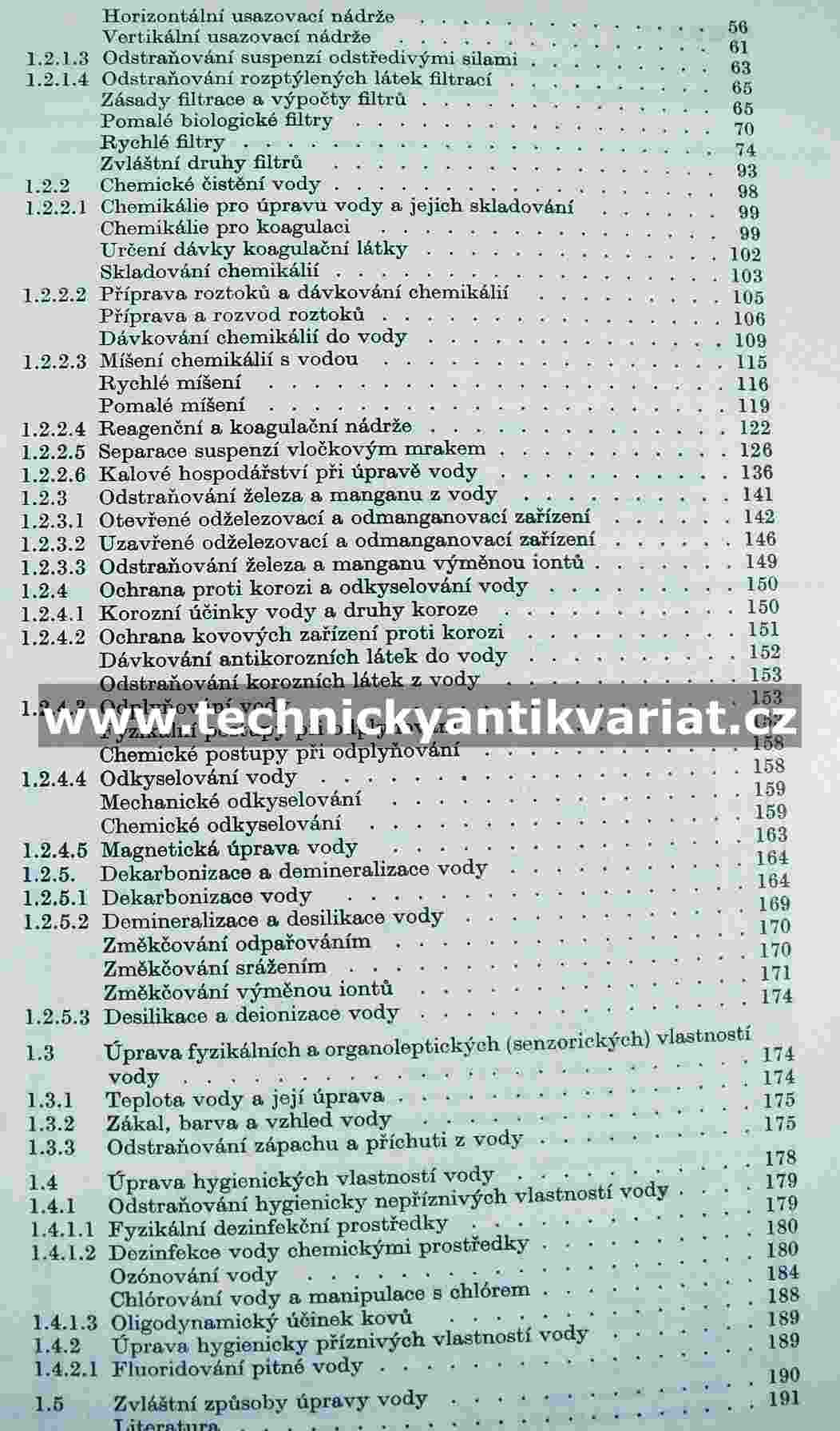 Vodárenství I.,II. - Roth, Kroupa, Sukovitý, Višňovský (1970, 1971)