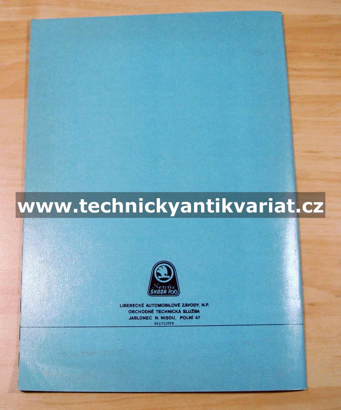 Škoda 706 vstřikovací zařízení