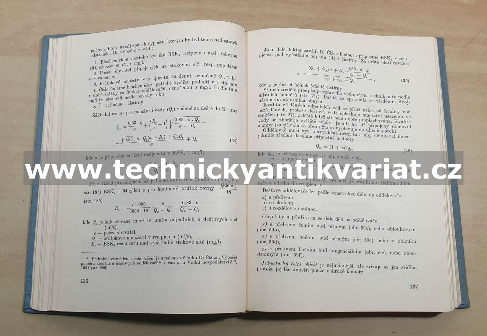 Odvodnění měst kanalisace a čistírny - Václav Šticha (1959)