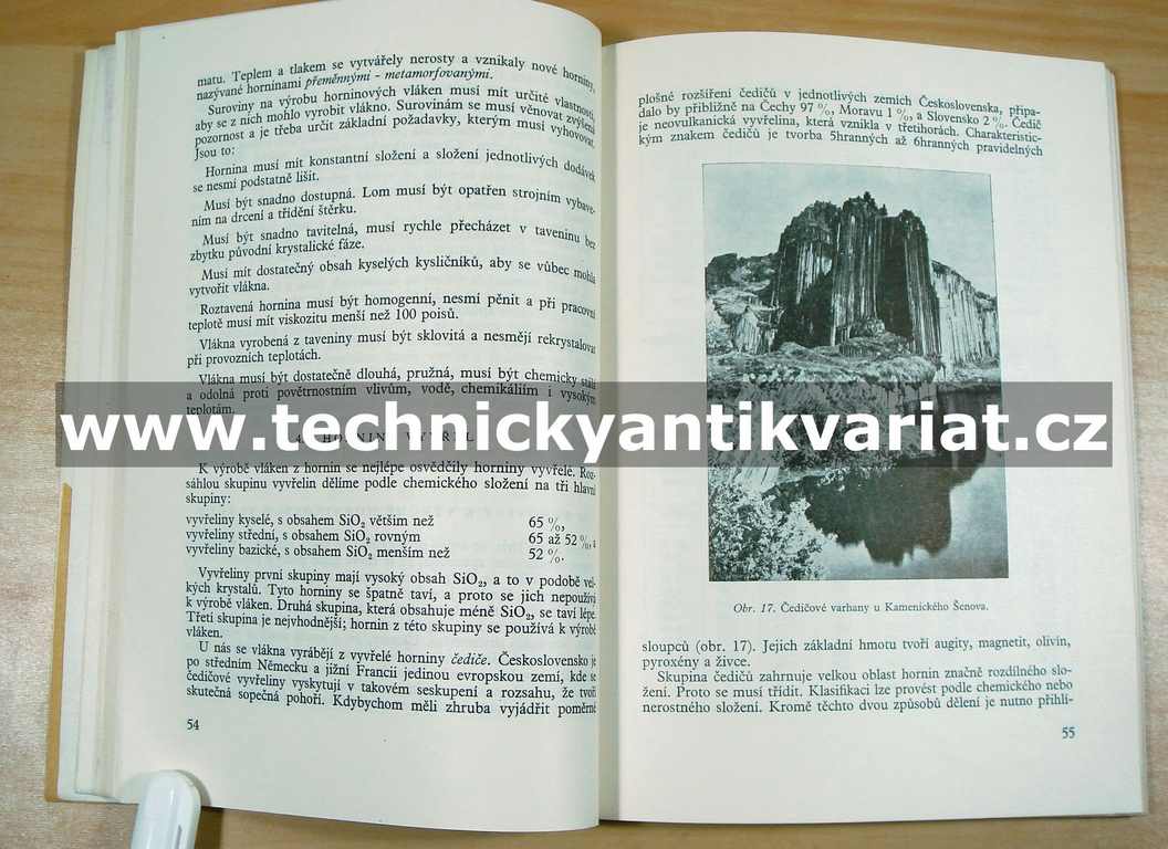 Skleněná, horninová a strusková vlákna - Jan, Lehner (1960)