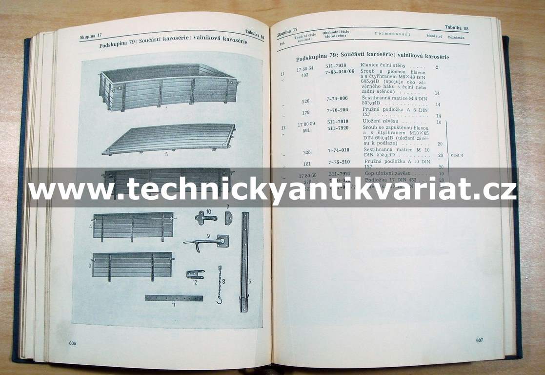 Garant 30, 32K, Granit 27 - II. díl podvozek, karoserie (1957)
