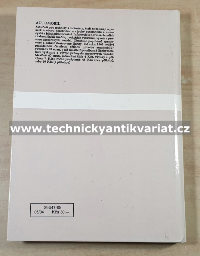 Elektrická zařízení osobních automobilů - Pavel Kubín (1985)