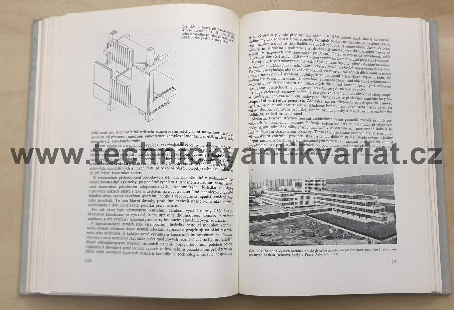 Montované betonové skeletové konstrukce - Čapek, Růžička (1976)