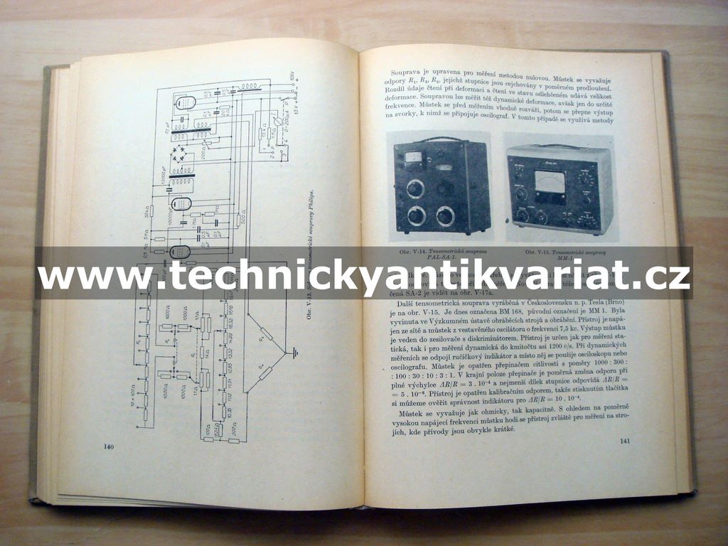 Elektrické odporové tensometry - Zdeněk Růzha (1958)
