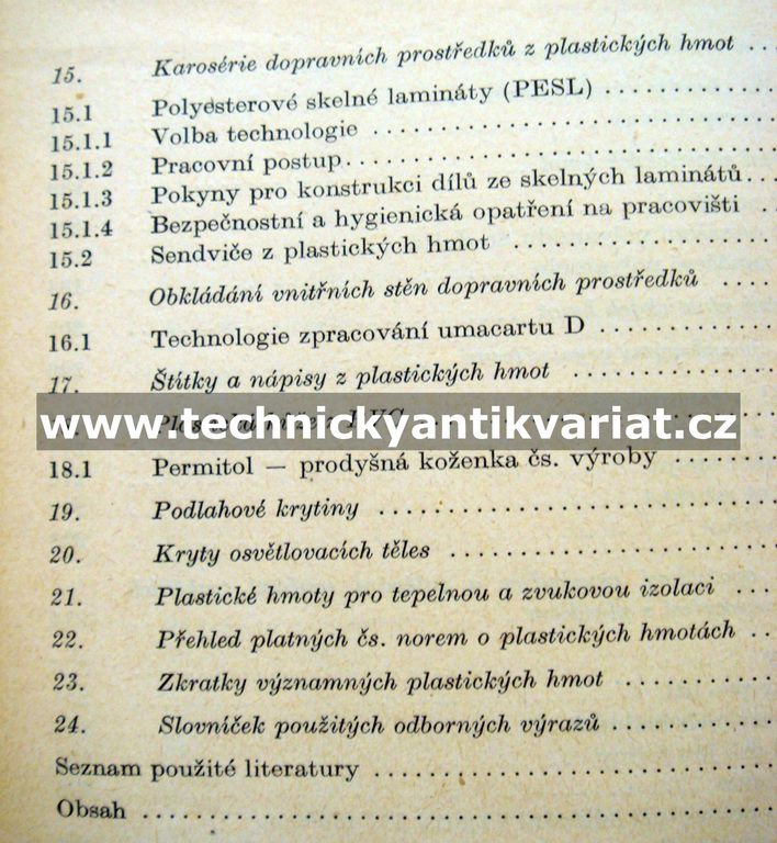 Plastické hmoty v dopravě