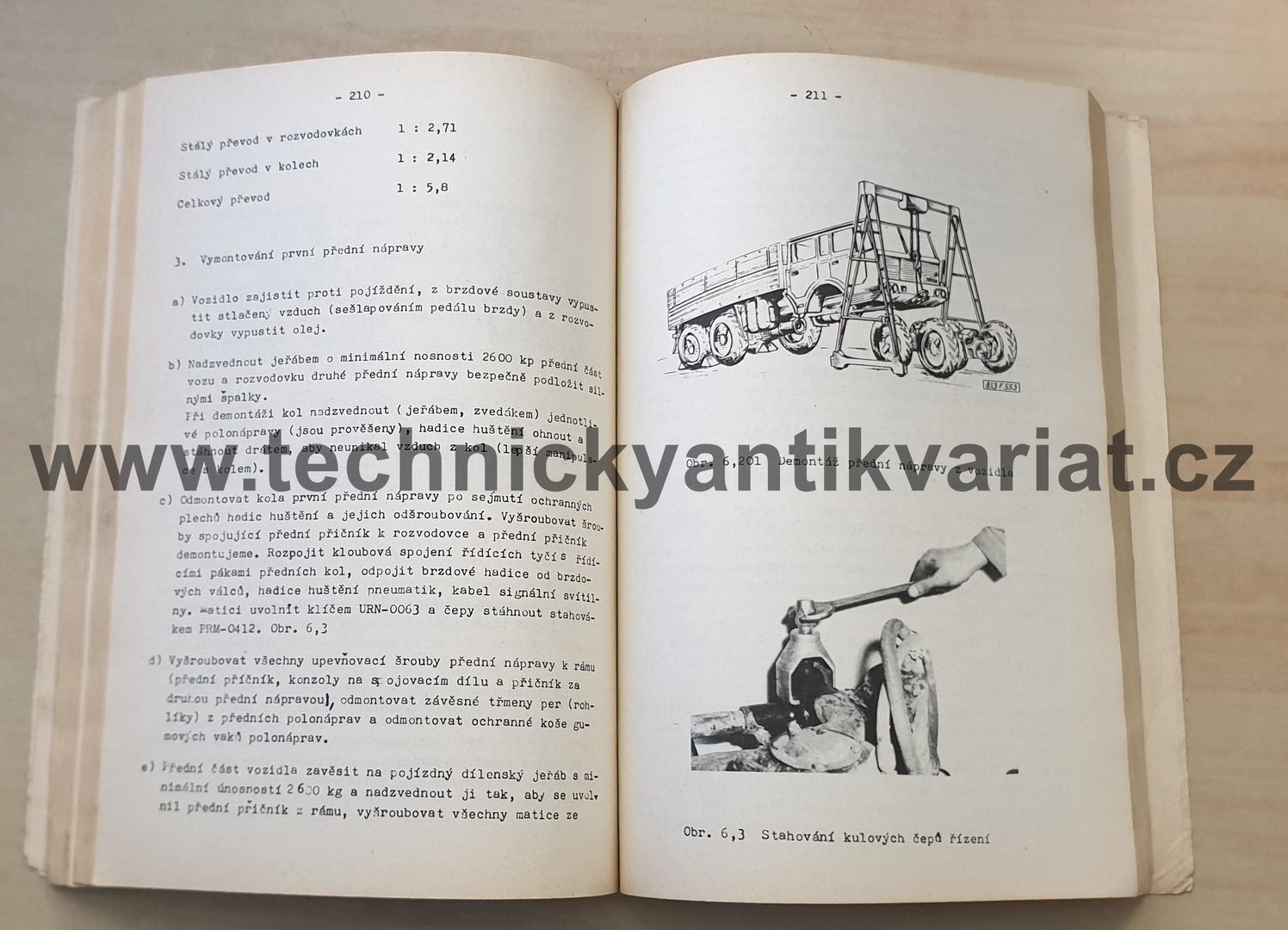 Tatra 813 - dílenská příručka 