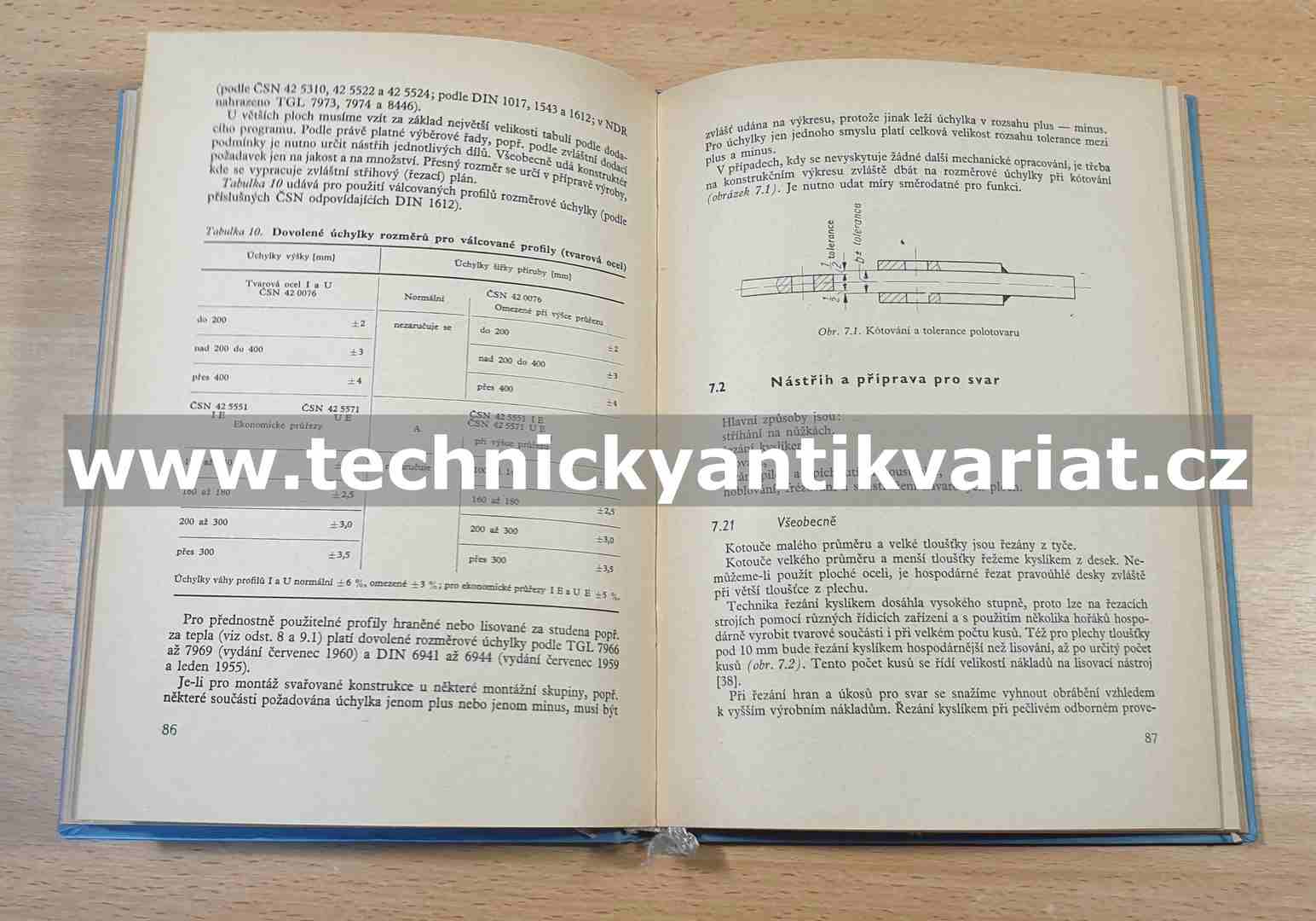 Deformace a pnautí ve svařovaných konstrukcích - Hansch, Krebs (1964)