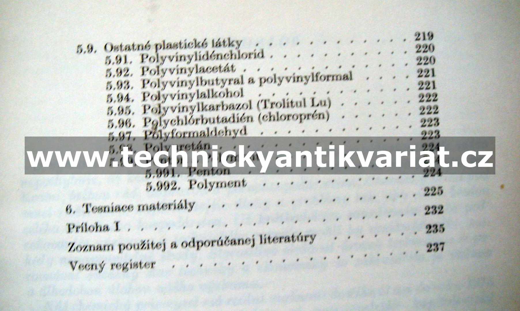 Konstrukčné materiály v chemickom priemysl - Ján Vojtko (1962)
