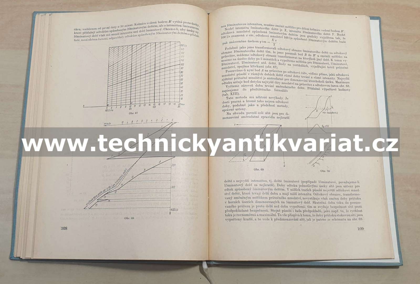 Hydrologie stokových sítí - I.část, Stokování - Pavel Čížek (1961)