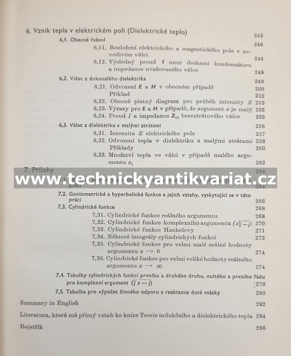 Teorie indukčního a dielektrického tepla - Emil Langer (1964)