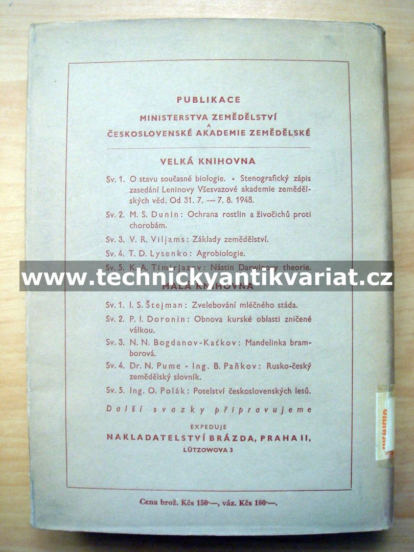 O stavu současné biologie I.