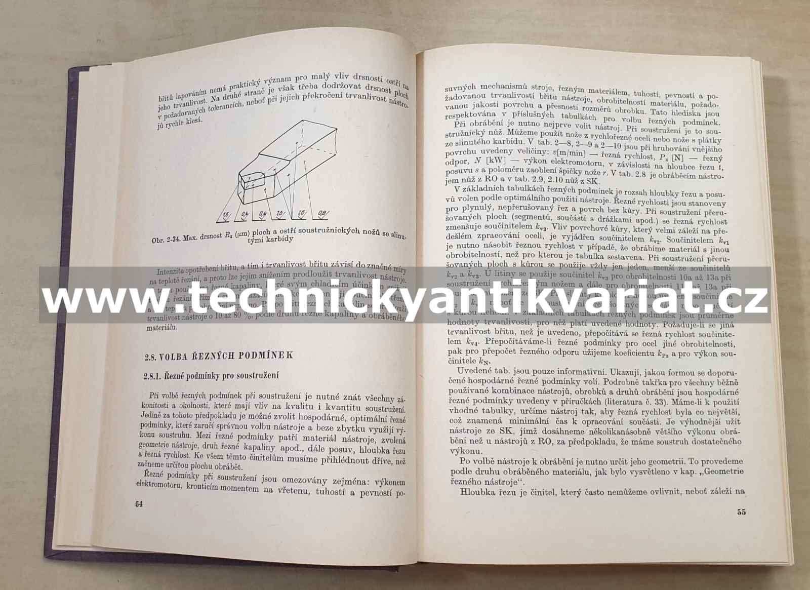 Kvalifikační příručka soustružníka - Rousek, Kareis (1978)