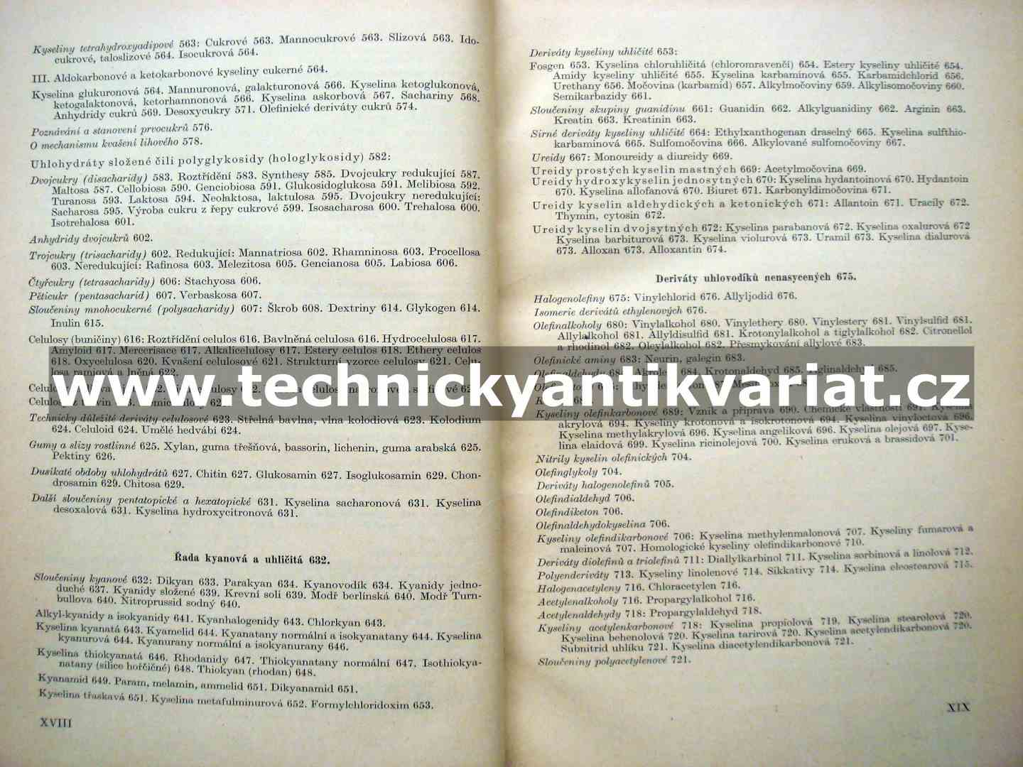 Chemie organická I.