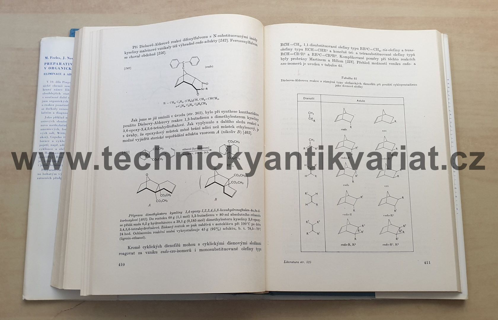 Preparativní reakce v organické chemii X. Eliminace a adice (1975)