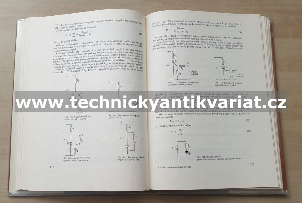 Kurs elektronických obvodů pro průmyslovou automatiku - Hrázský, Andrle (1976)