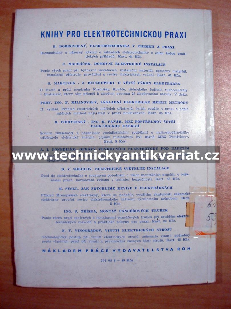 Bezpečnost práce v elektrotechnice - Josef Adamus