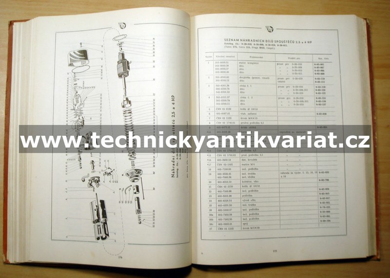 Katalog elektrického příslušenství a karburátorů pro motorová vozidla